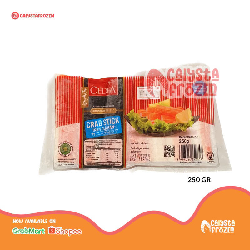 

CEDEA CRAB STICK 250 GR