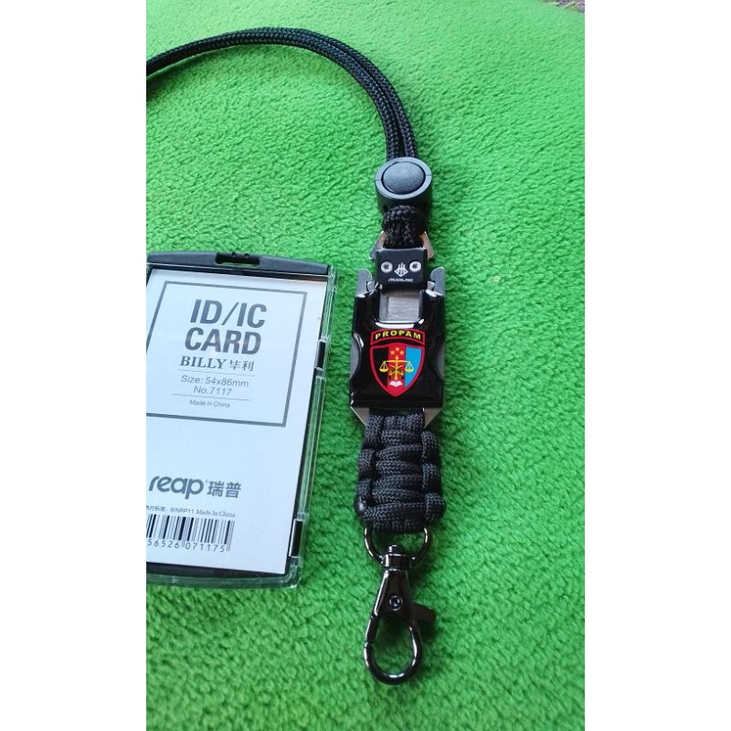 

lanyard name tag logo PROPAM