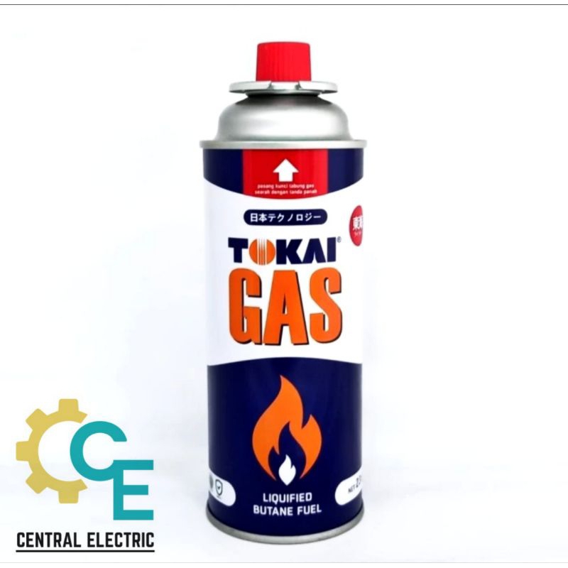 Gas Portable 235 Gram - Tokai Gas Portable Kompor - Tabung Gas Kecil