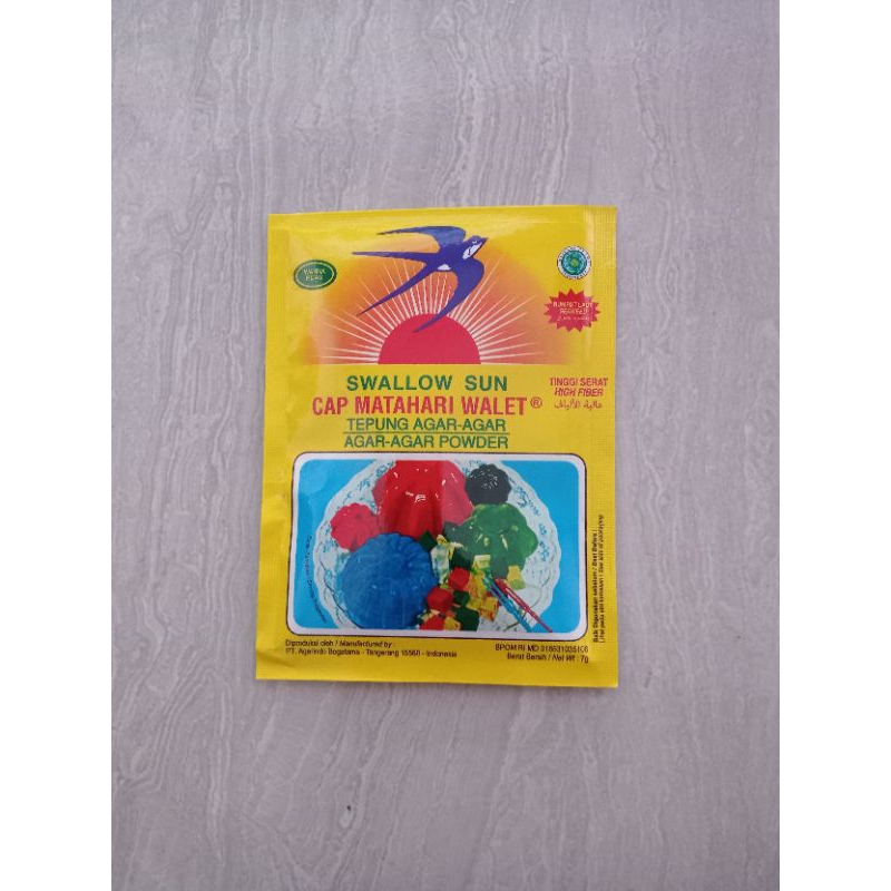 Agar agar Wallet Swallow Globe Plain