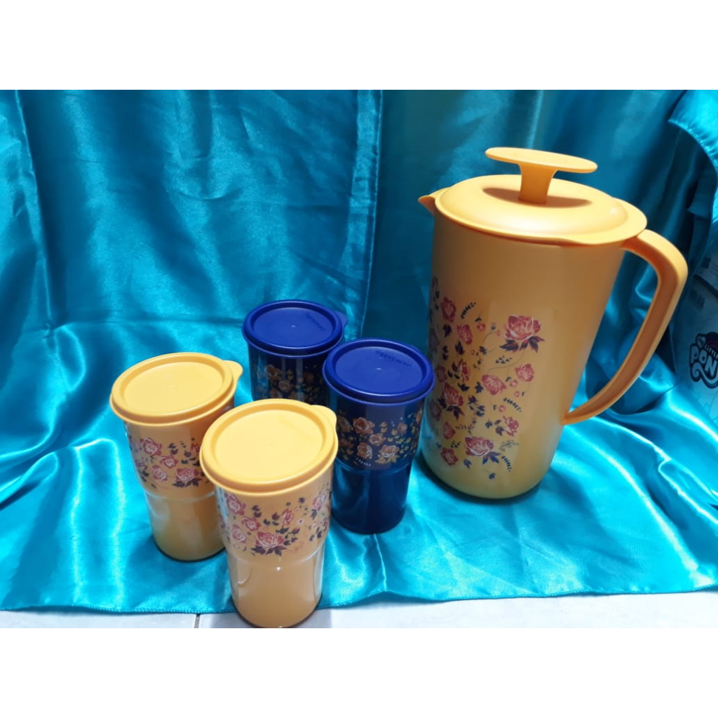 rosetta tumbler dan pitcher ecer tupperware