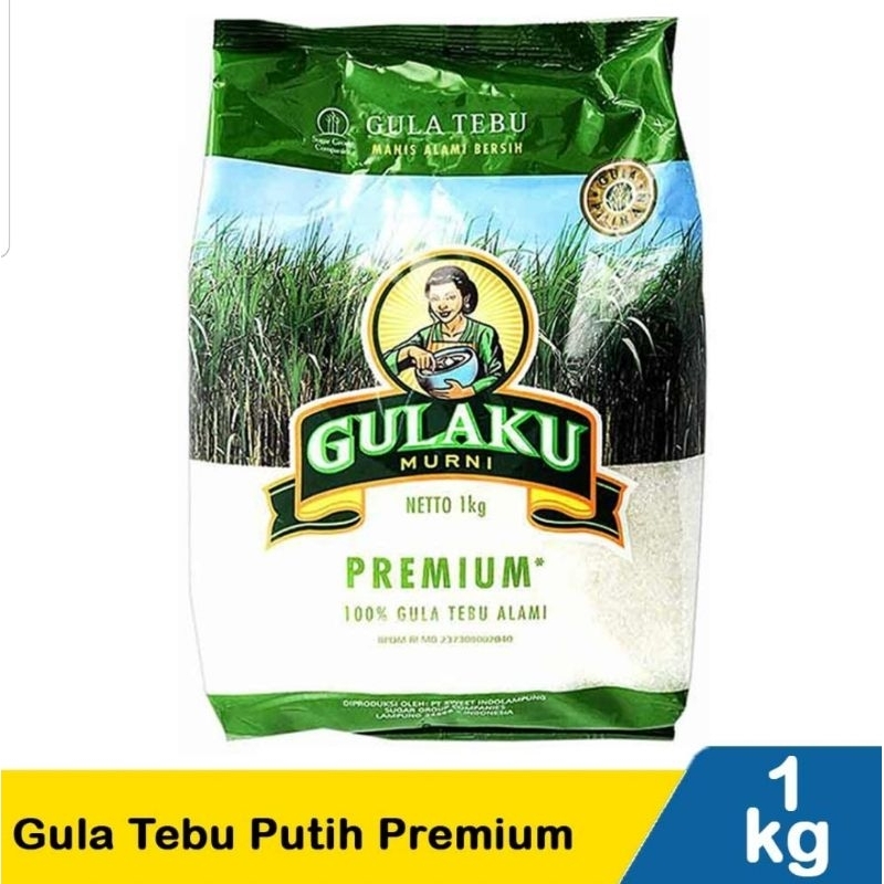 

GULAKU 1KG PUTIH & KUNING / GULA TEBU 1000GR