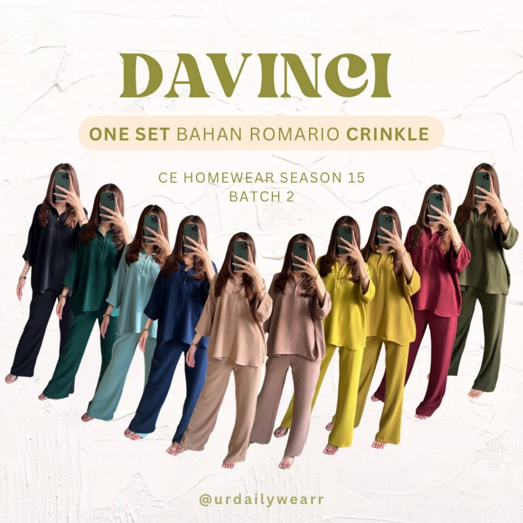 CeHomewear One Set Premium Baju Kondangan Setelan Big Size Wanita Kekinian Set Wanita Lengan Tangan 