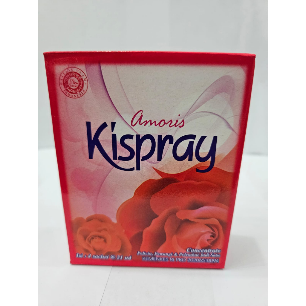 Kispray Sachet Merah Amoris 4x21 ML