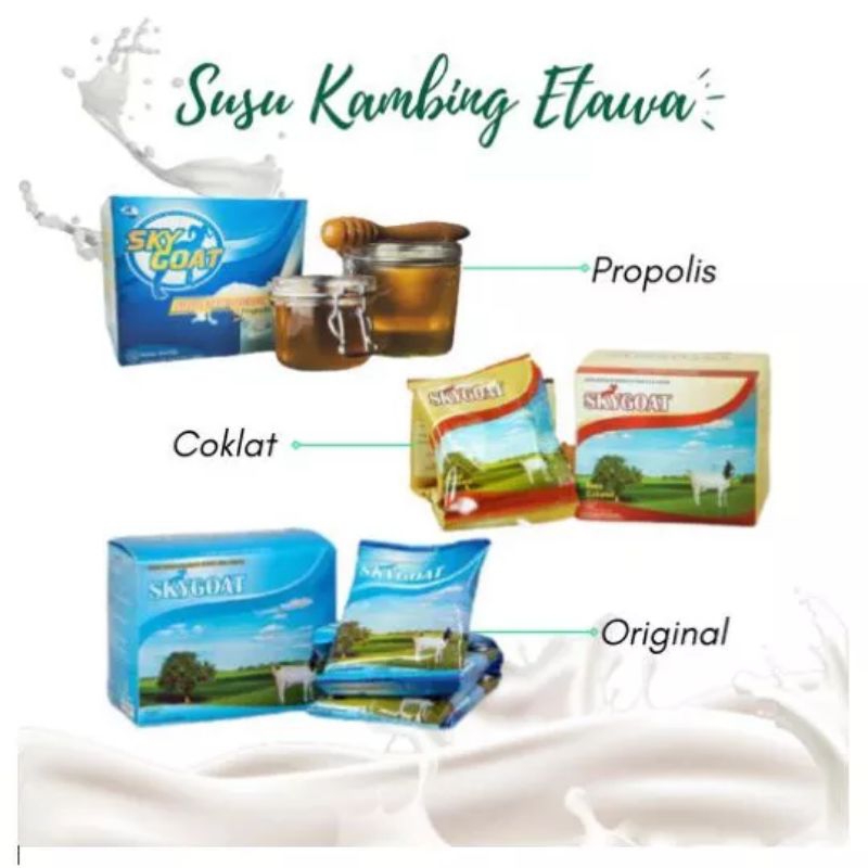 

Susu Kambing Etawa SKYGOAT Full Cream bubuk