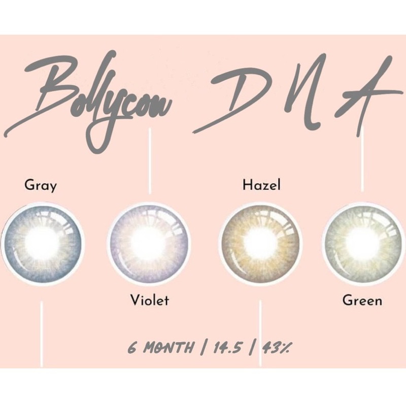 SOFTLENS BOLLYCON DNA NORMAL 14.5 MM BY URBAN FACTORY