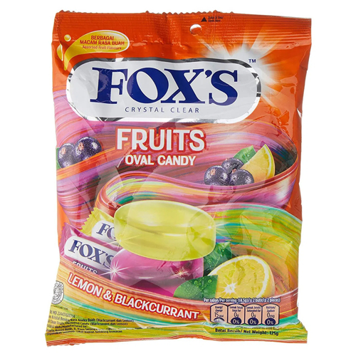 

Permen Fox's Fruit 90 g Isi 20 Butir