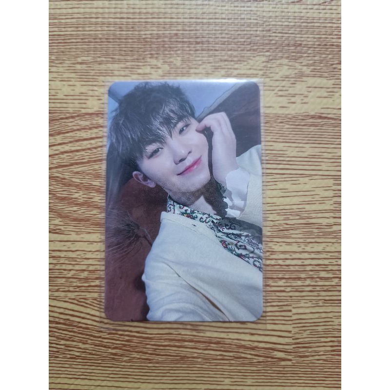 Woozi Face the Sun Path Photocard