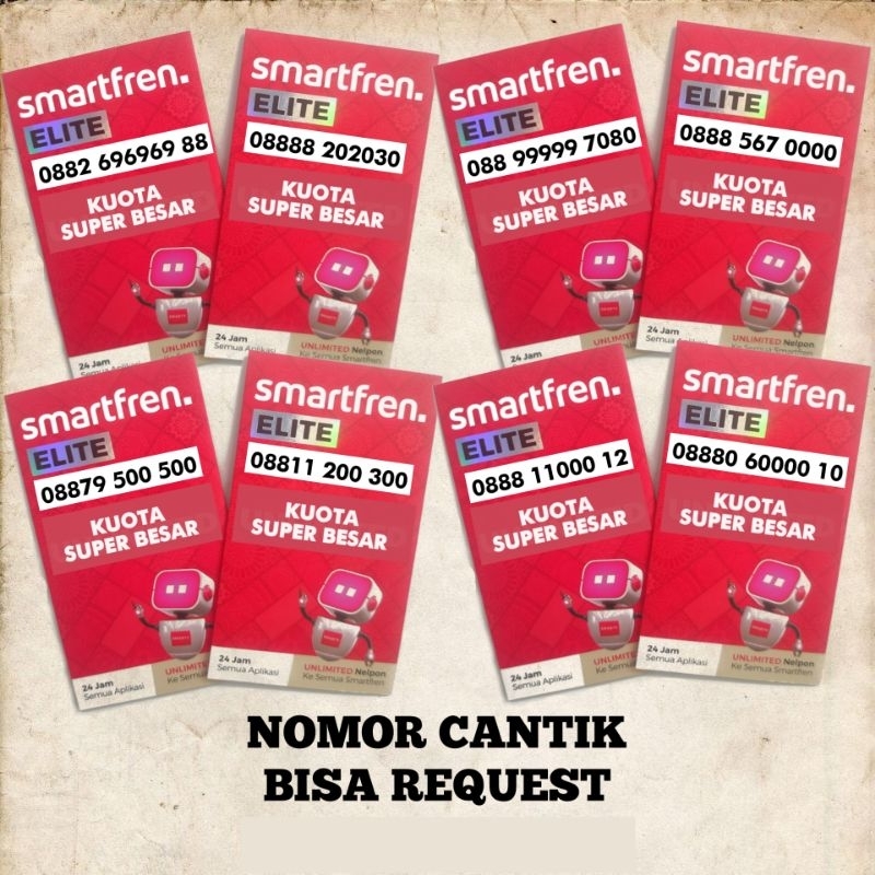 NOMOR CANTIK SMARTFREN 100GB