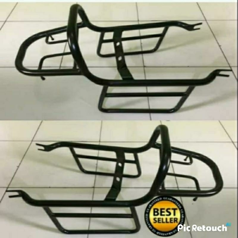 Aksesoris Backrack Kawasaki W175.Behel belakang motor Kawasaki W175