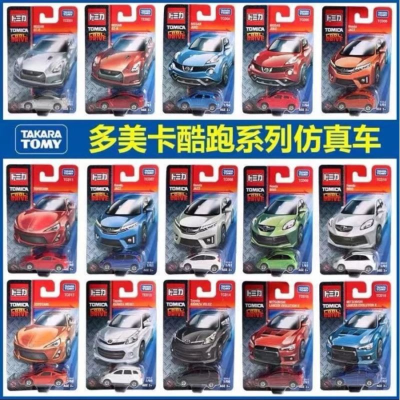 Tomica Cool Drive Honda Jazz Civic Nissan Juke FJ Cruiser Mazda Brio