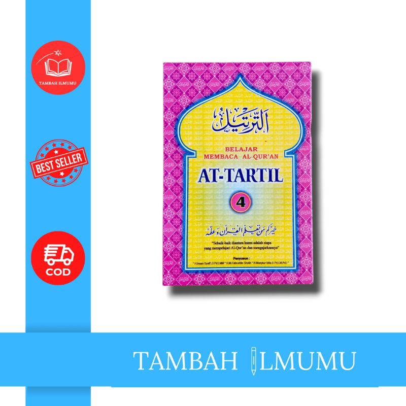 

BUKU/KITAB AT-TARTIL JILID 4 [METODE MENGAJI AT-TARTIL JILID 4]