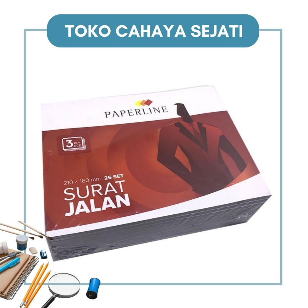 

Buku Surat Jalan Paperline - 3 ply - Isi 10 pcs