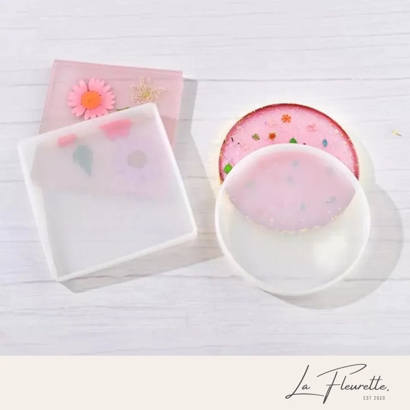 cetakan silikon nampan / cetakan resin bulat / cetakan resin kotak / cerakan resin hati / cetakan re