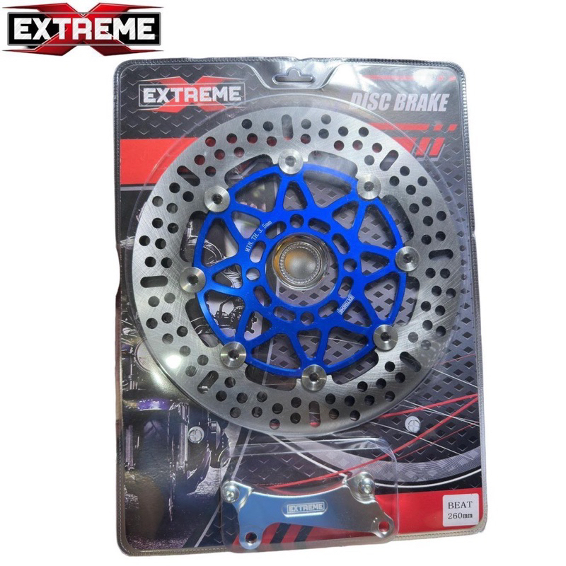 Piringan Cakram Depan Extreme 260Mm Disc Brake Floating Full Cnc Model Psm Motor Beat Vario 110 125 150 160 Scoopy Genio Fazio Spacy Ukuran 260 mm Universal