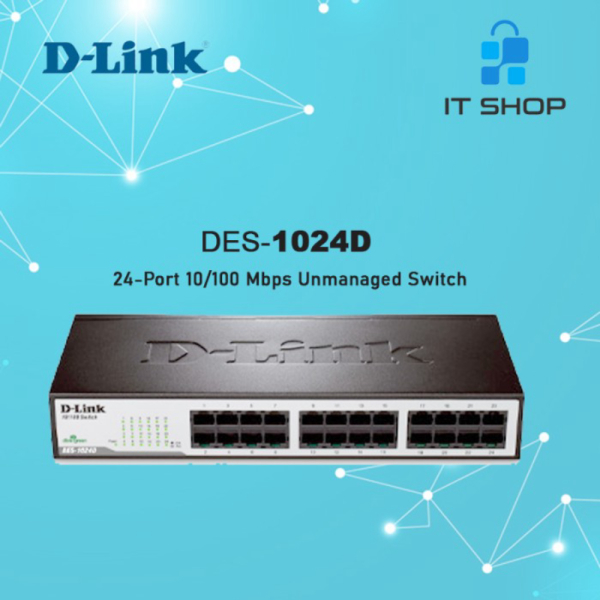 Jual D-Link Switch Hub DES-1024D Berkualitas