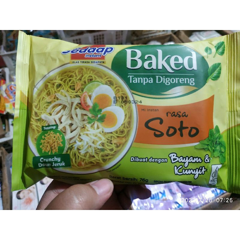

sedap mie baked