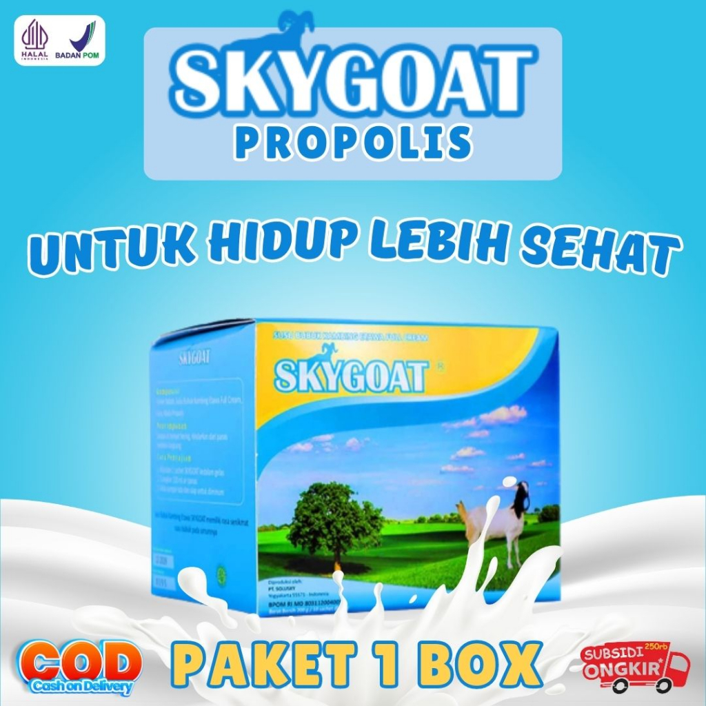 

( BISA COD ) 1 BOX Susu Etawa Goldengoat 10 box