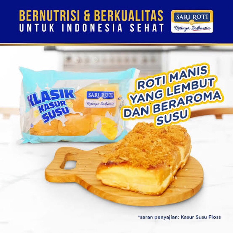 

SARI ROTI KASUR SUSU