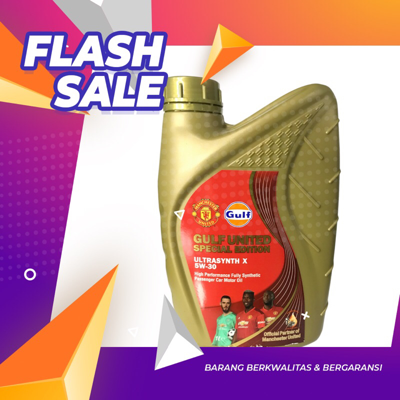 Gulf Oil Ultrasynth 5w-30 SAE 5W/30 5W30 / OLI FULL SINTETIS / OLI GULF / GULF OLI