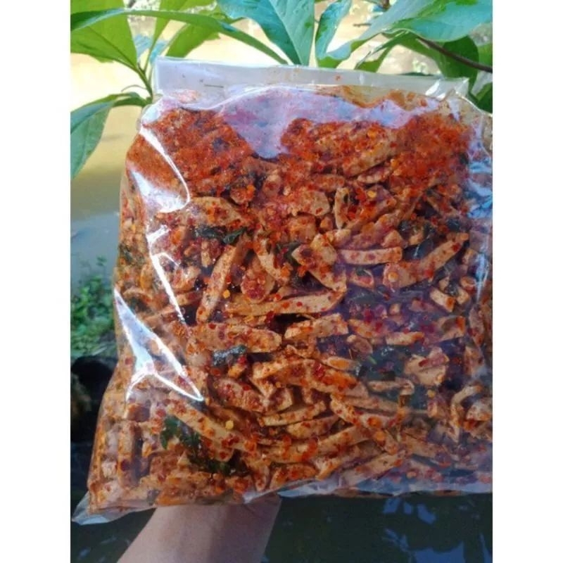 

basreng pedas daun jeruk dan orijinal daun jeruk isi 1kg