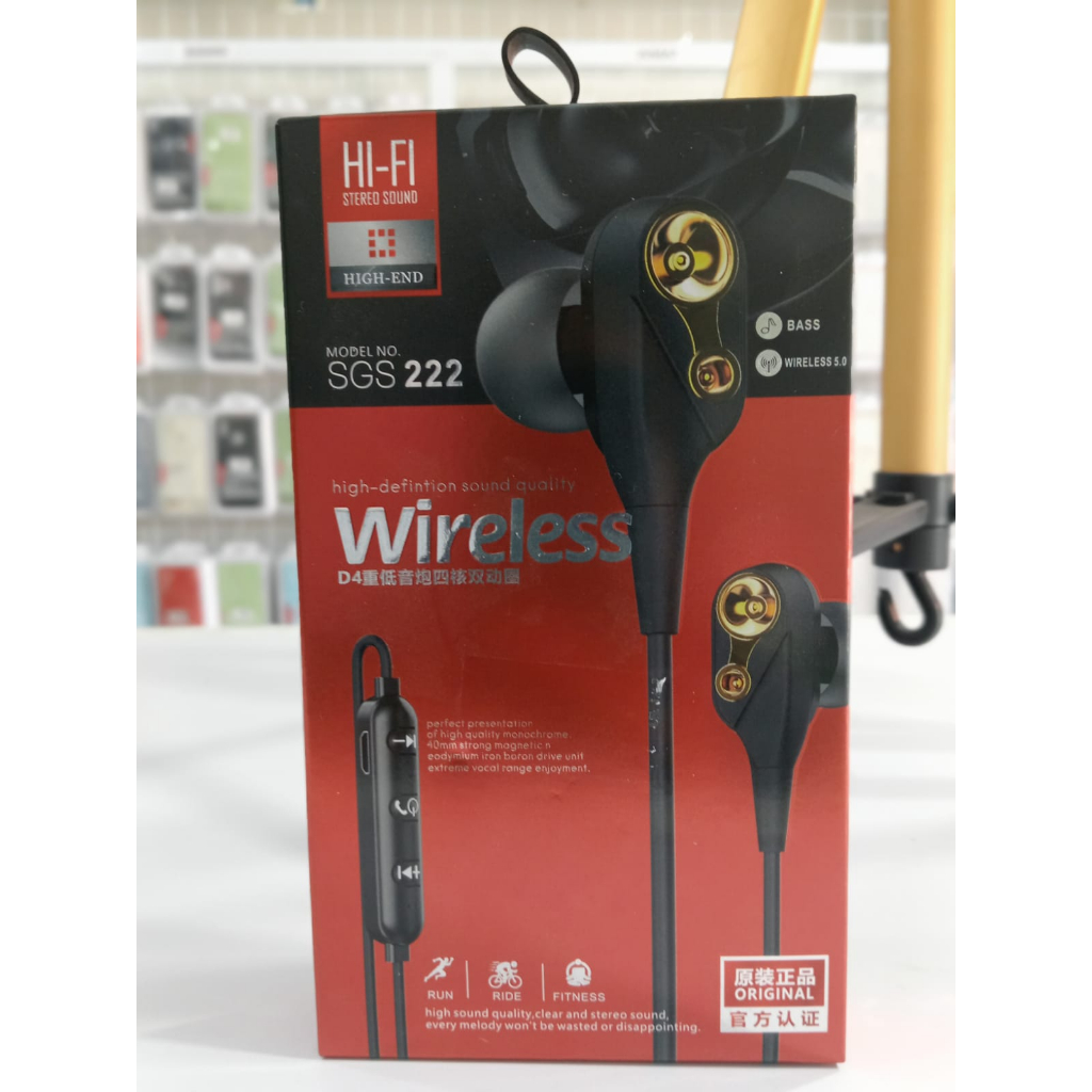 Handsfree Bluetooth Wireless SGS 222