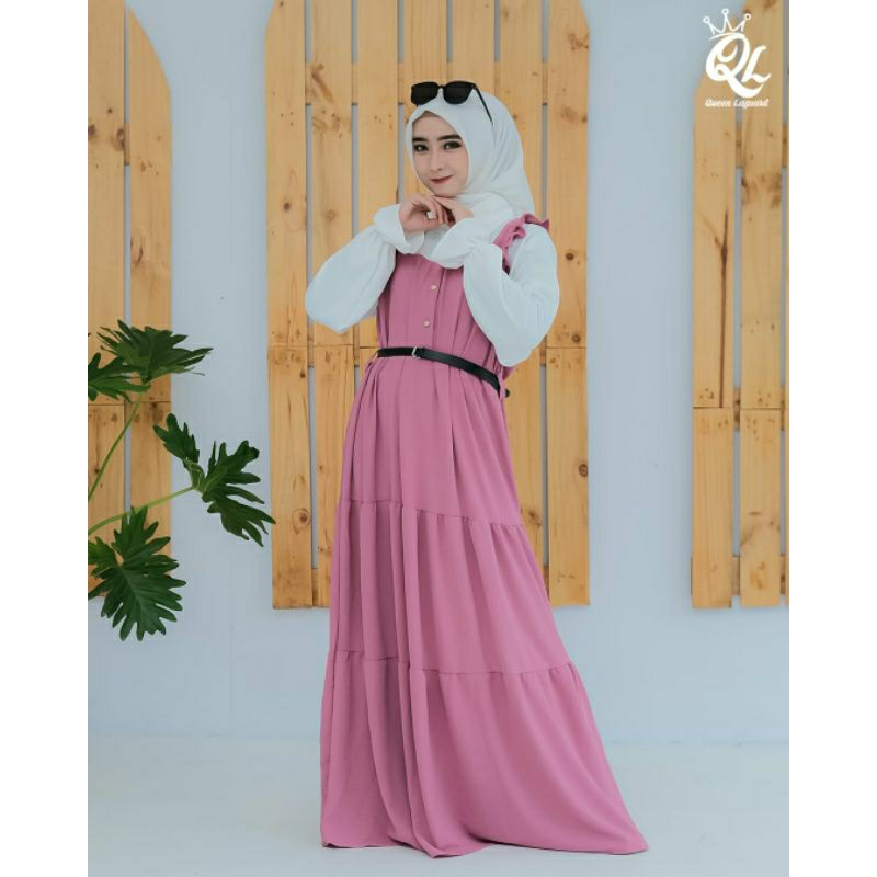 Kanza Dress ori gamis ori by QL