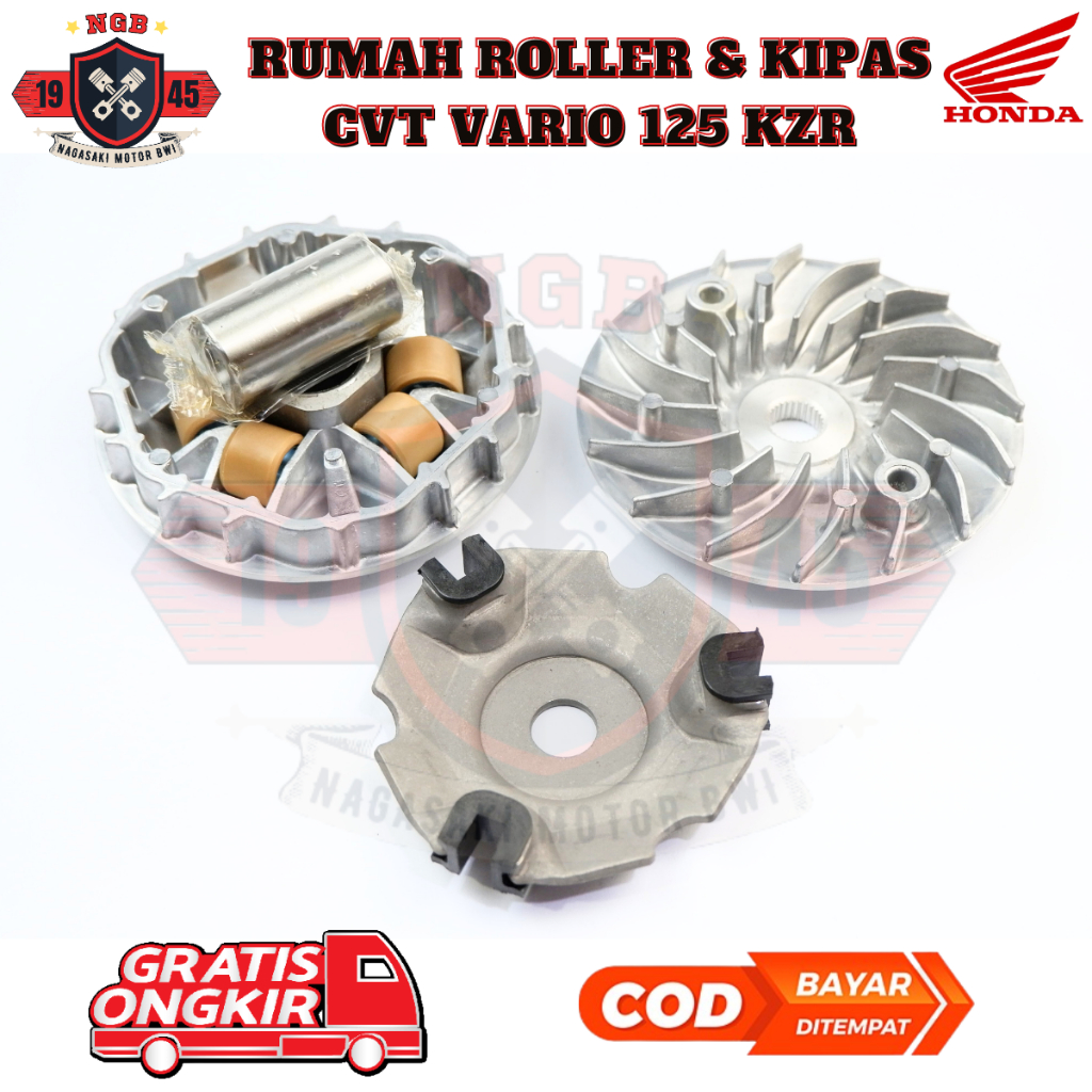 rumah roller vario 125 old - roller vario 125 - roller vario 125 old ori premium - rumah roller assy