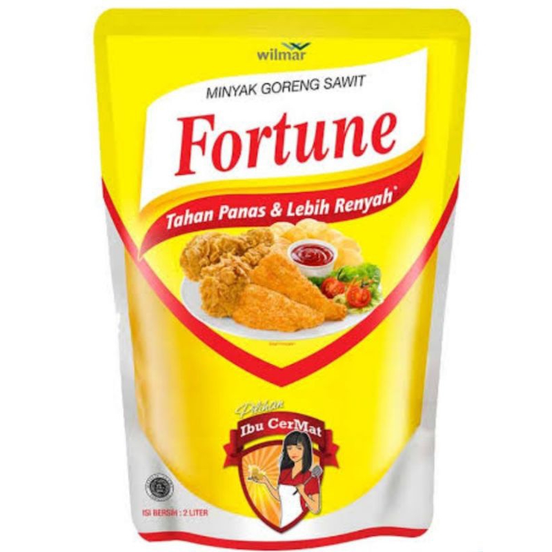 

Minyak goreng Fortune 2 liter