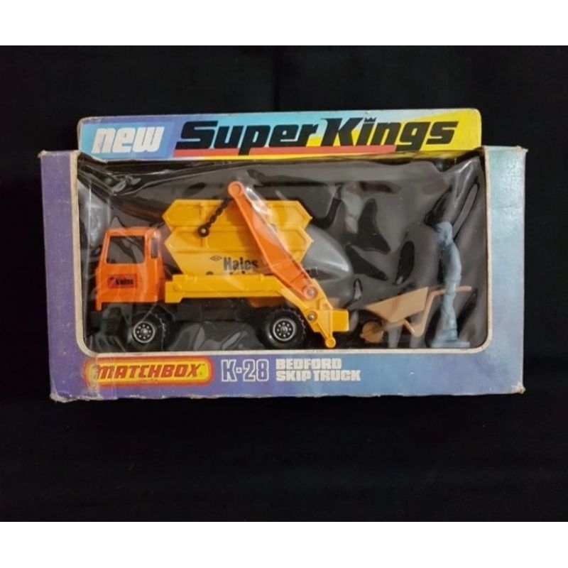 Matchbox Superkings K28 Bedford Skip Truck