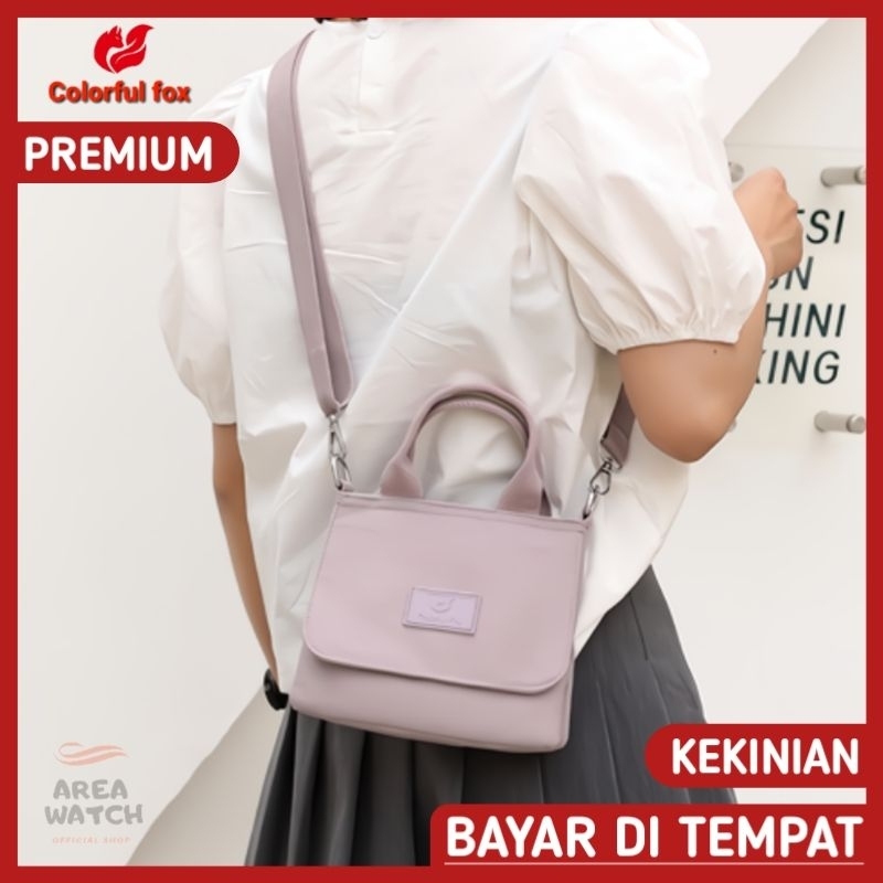 Sling Bag Tas Selempang Wanita Kekinian Simple Tas Slempang Bahu Cewek Kecil Terbaru Perempuan Elega
