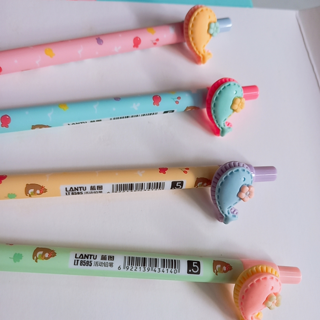 

Pensil Mekanik Fancy Pensil Cetik Pensil Isi Ulang 0.5 mm