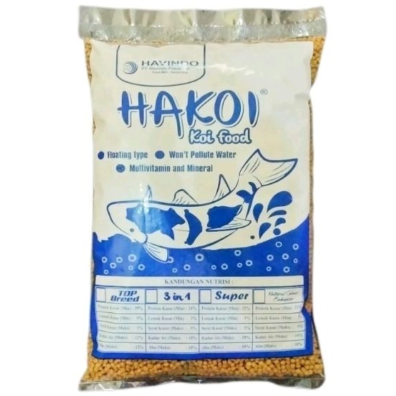 HAKOI Koi Food 3 In 1 (Color Up - Grow Up - Probiotics)