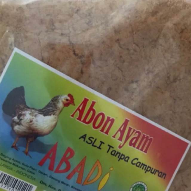 

Abon Ayam abadi (repack 250gr)