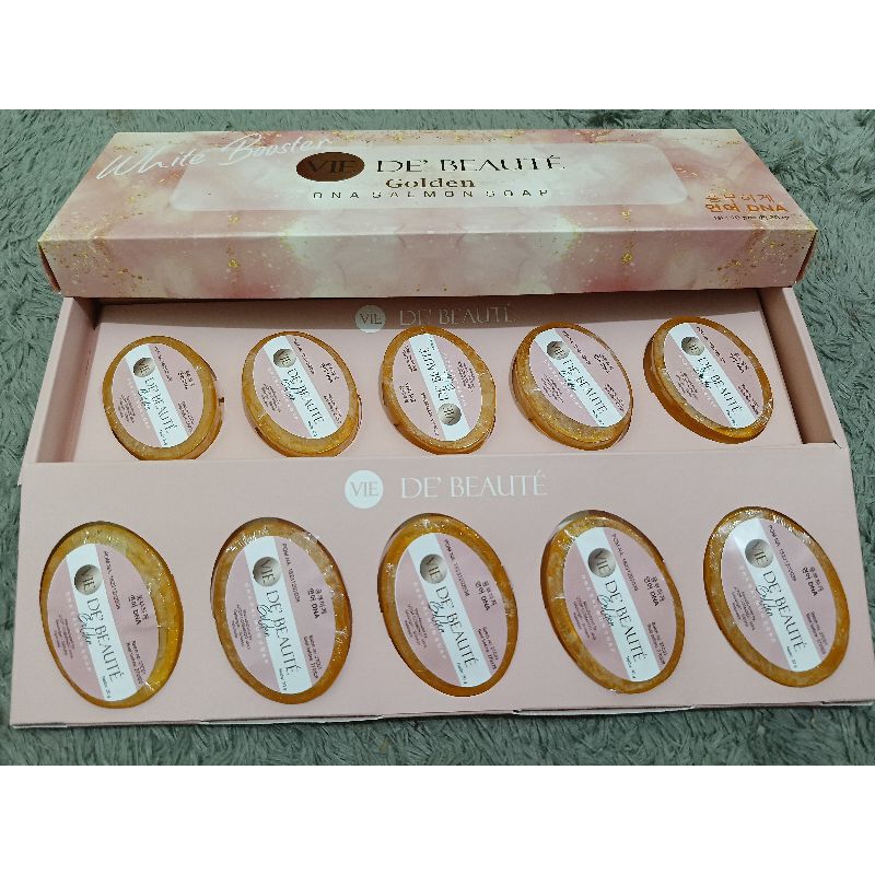 Golden soap dna salmon Vie De Beaute