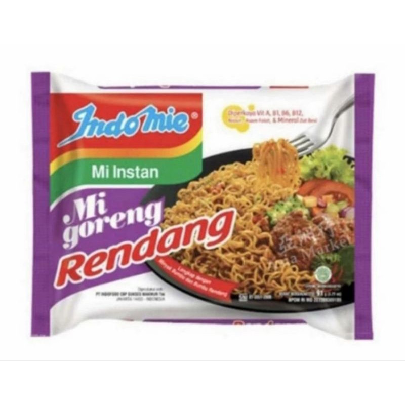 

Indomie rendang goreng