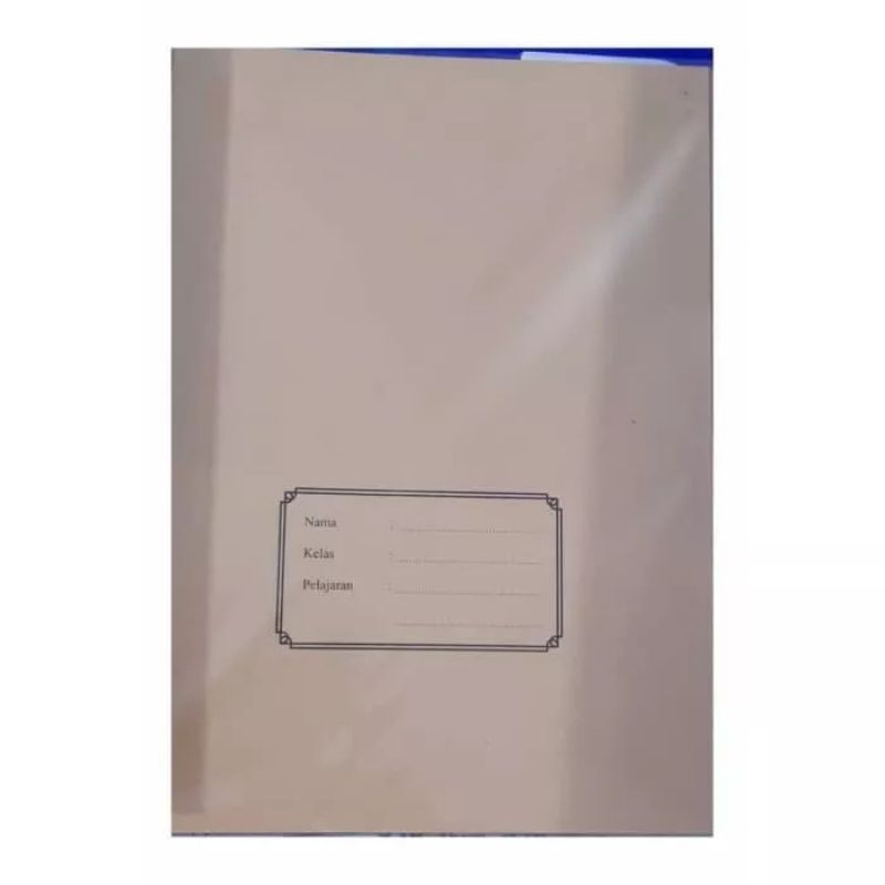 

Sampul Buku Coklat Boxy