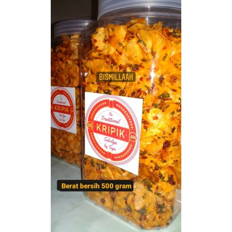 

Keripik sambal Sibolga uk. 500gram