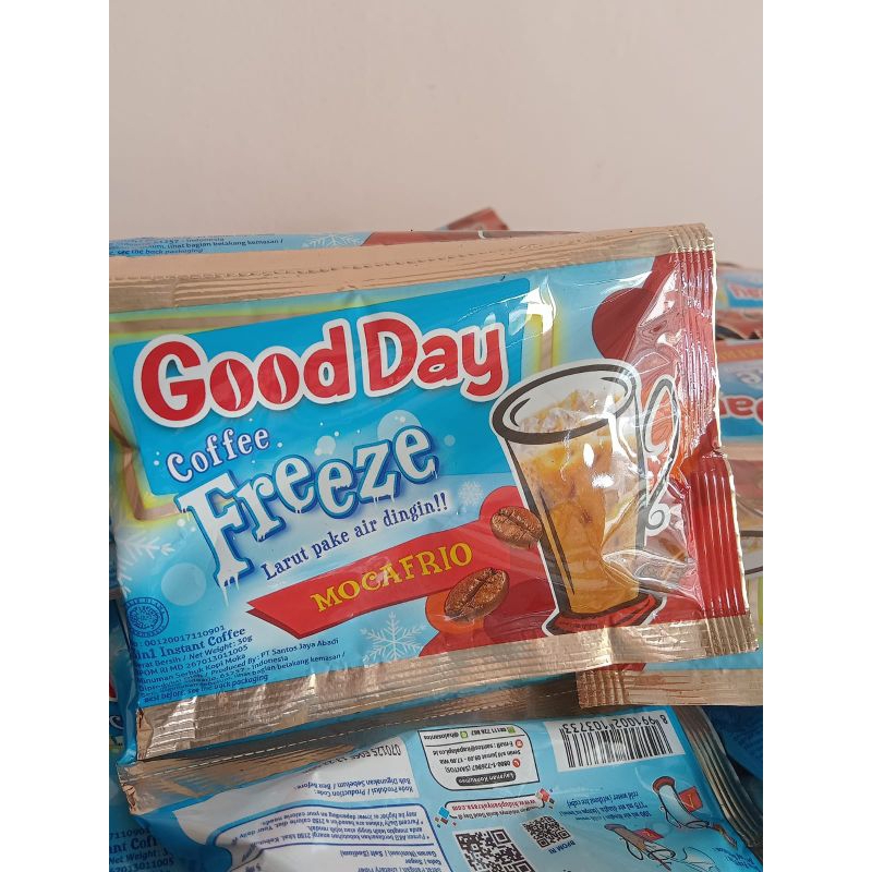 

TigaPutra Agen Kopi Good Day Freeze Renceng isi 10