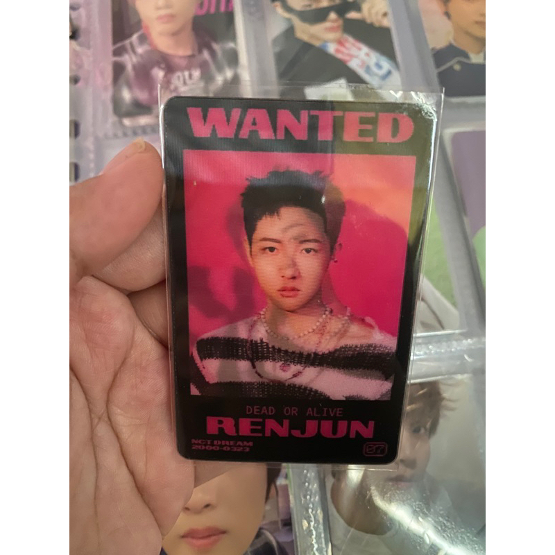 Photocard Renjun Lenti Glitch Mode/ Photocard Renjun Glitch Mode/ Photocard Renjun NCT Dream