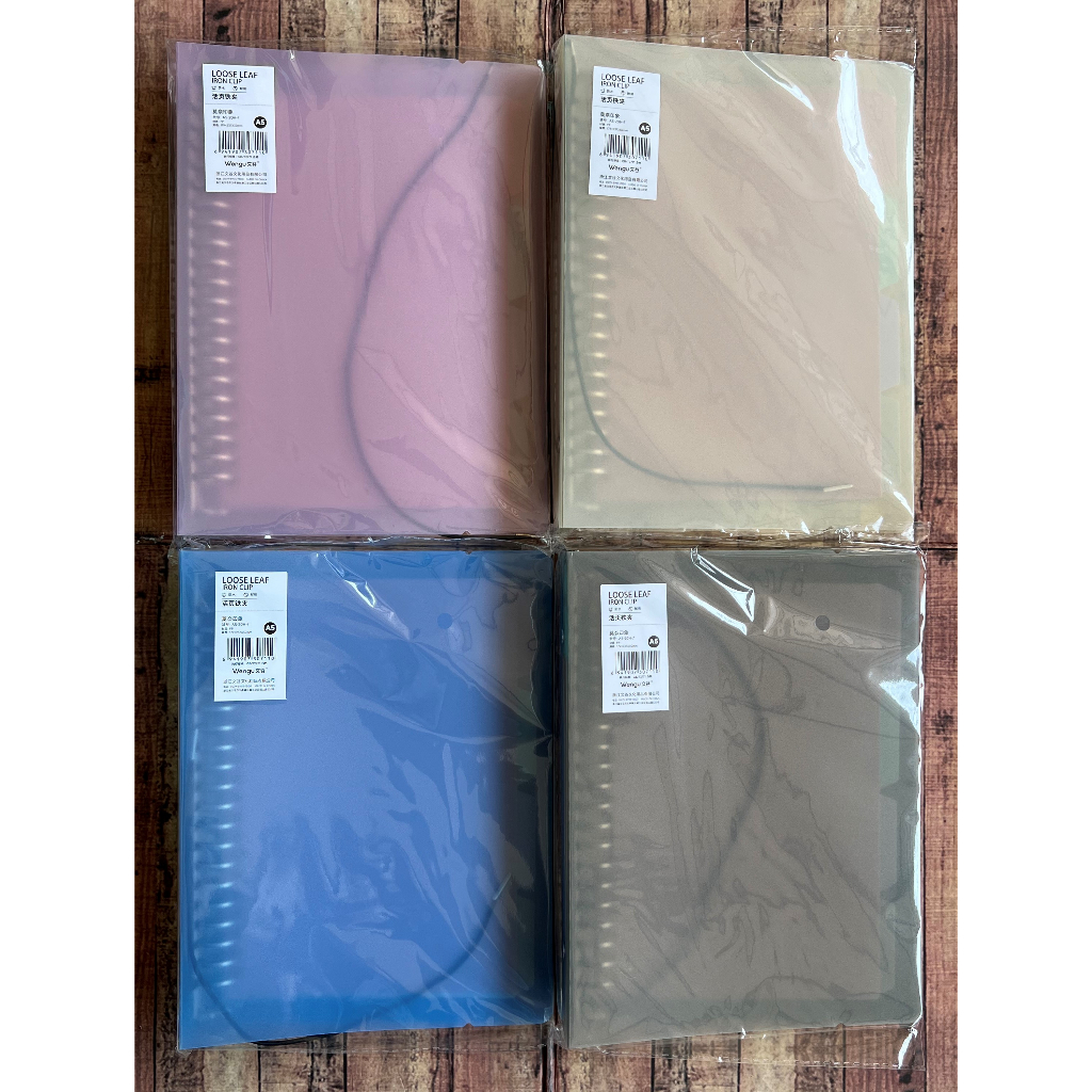 

Map Binder Wengu A5 B5 Transparant Warna -7 Tali Karet - Binder Note Plus Tali Bonus Divider / Pembatas - Binder File A5 B5