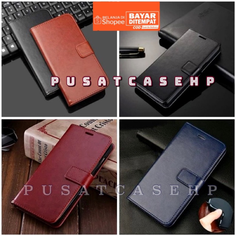 LEATHER FLIP CASE WALLET IPHONE 11/ XR/ X/ XS/ IPHONE 6/ 6PLUS/ IPHONE 7/ 7PLUS/ IPHONE 8/ 8PLUS/ FL