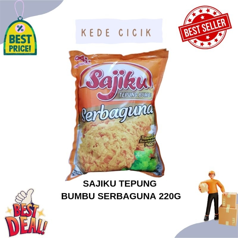 

TEPUNG SAJIKU SERBAGUNA 220g