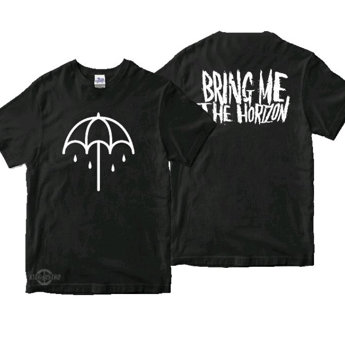 Kaos BRING ME THE HORIZON Umbrella Logo Premium tshirt bmth