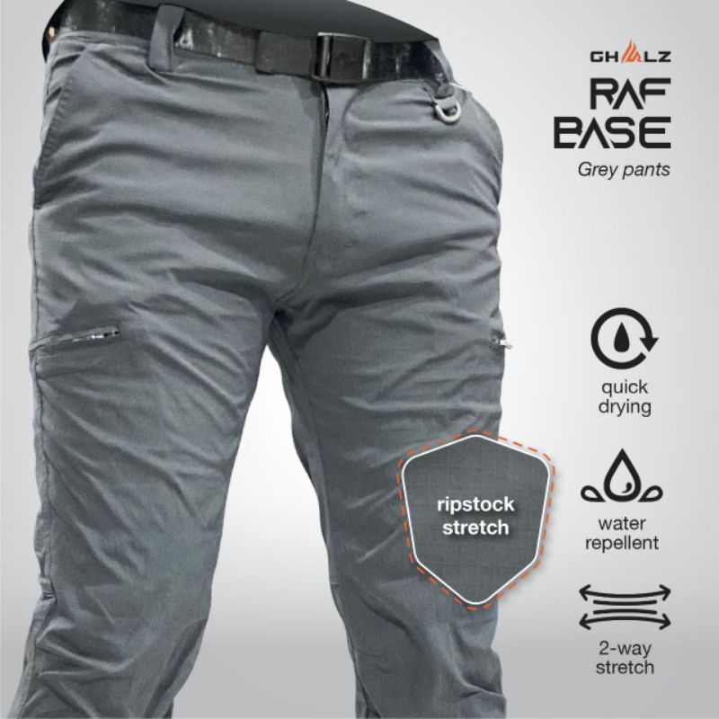 Celana panjang Ghalz - Raf base,ottomen streetch