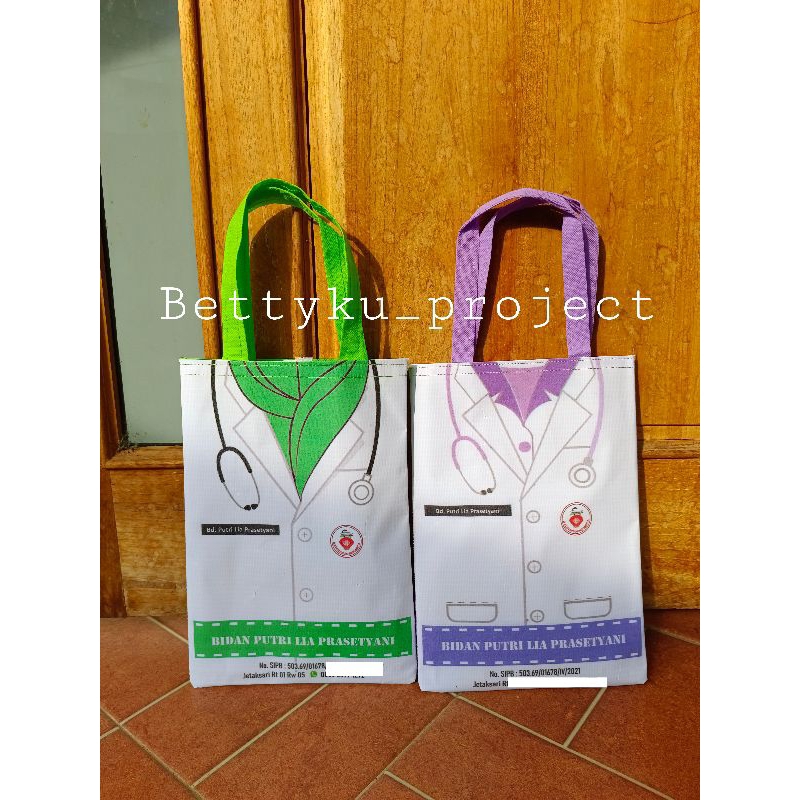 TAS KIA TEBAL AWET  - TAS BUKU KIA - TAS PARTUS - TAS BIDAN KIA