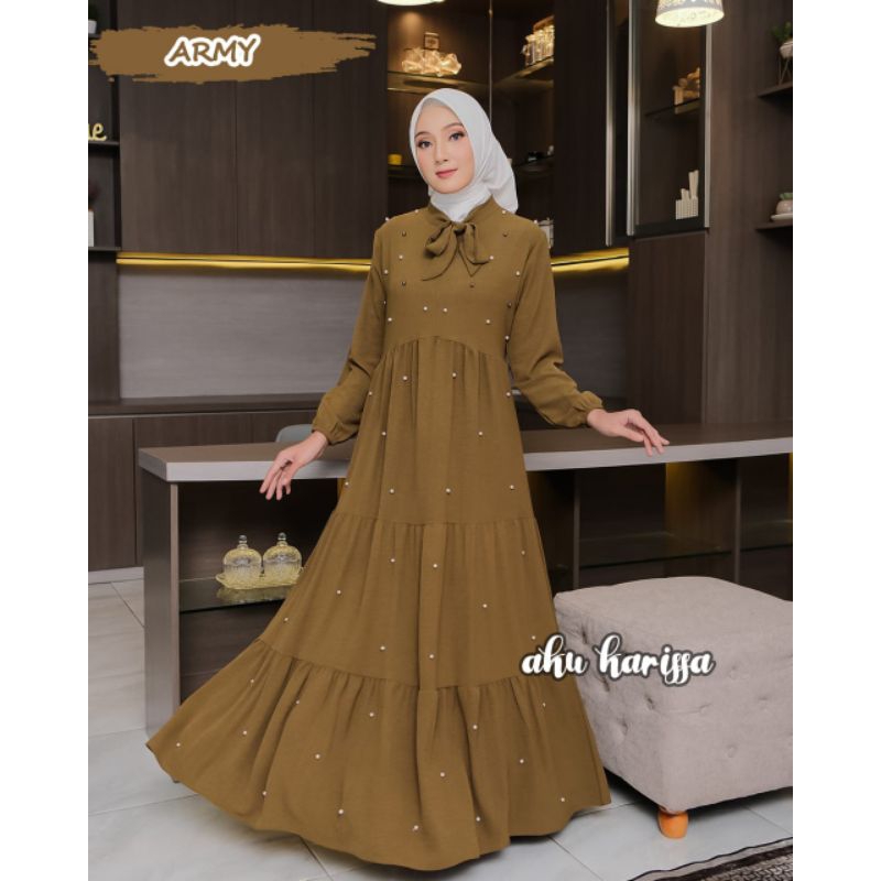 DRESS MAHESA BY AKU KARISSA/ GAMIS MAHESA/ GAMIS TERBARU AKU KARISSA