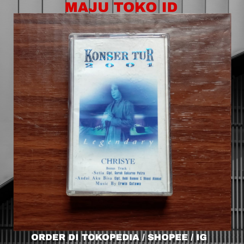 Kaset Pita Chrisye - Konser Tur 2001 (Album Cassette)