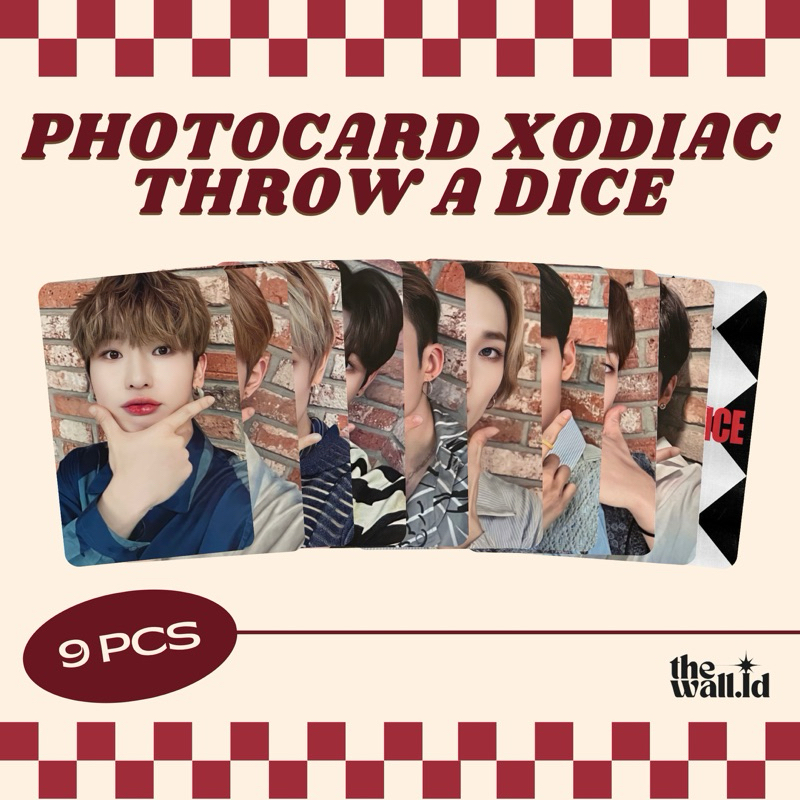 PHOTOCARD SET ZAYYAN, XODIAC THROW DICE