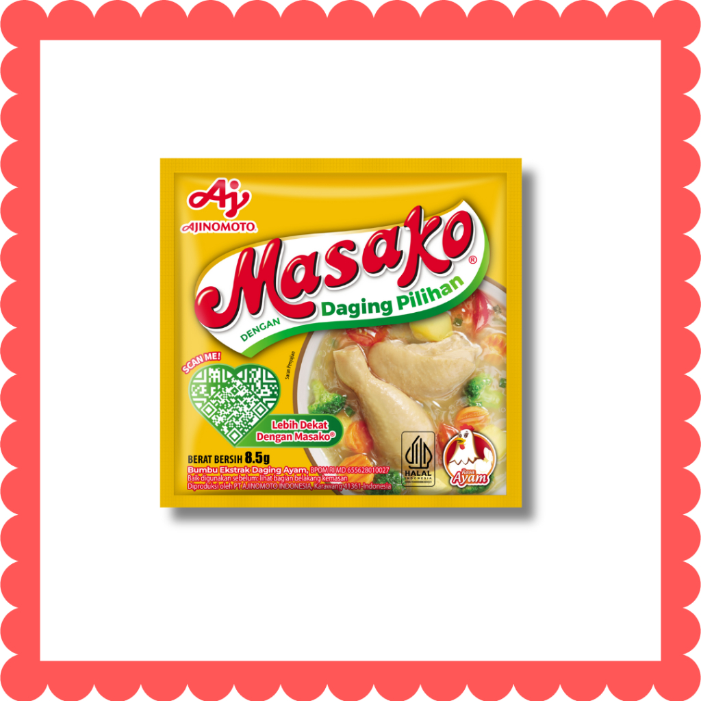 

Masako Ayam 9gr Ecer